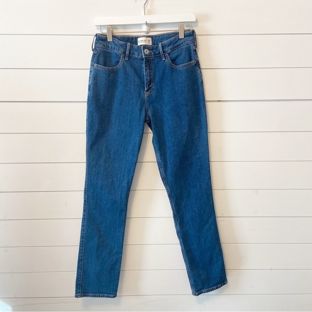 Abercrombie & Fitch Kids | Girl’s Adjustable Waist High Rise Straight 17/18 Long